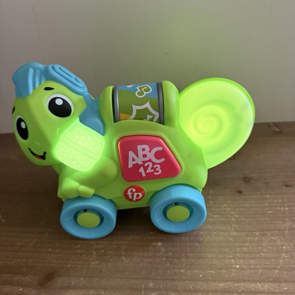 Fisher-Price Link Squad Crawl ’n Colors Chameleon Learning Toy